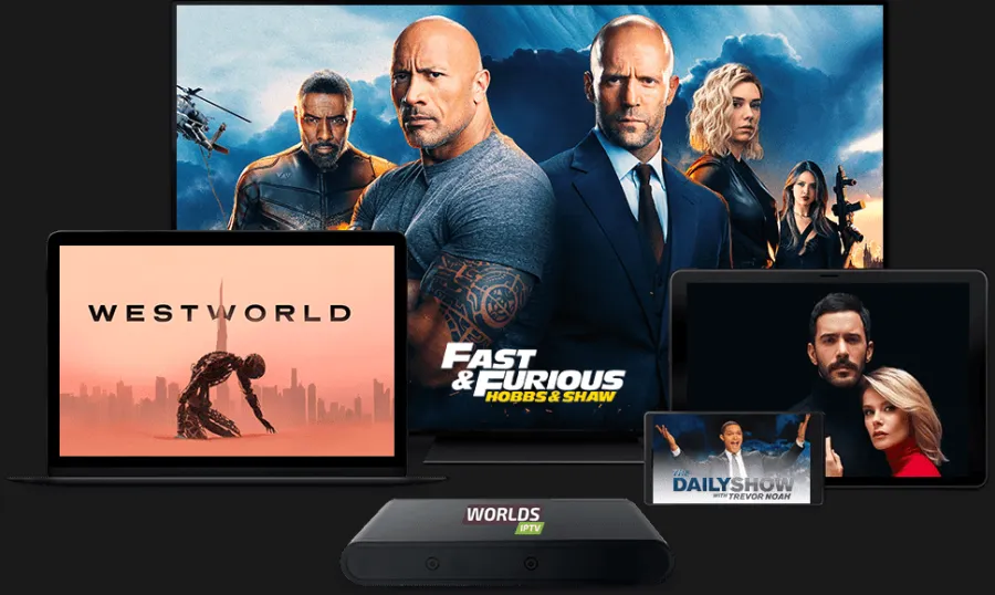 Plusieurs appareils compatibles IPTV multi ecrans